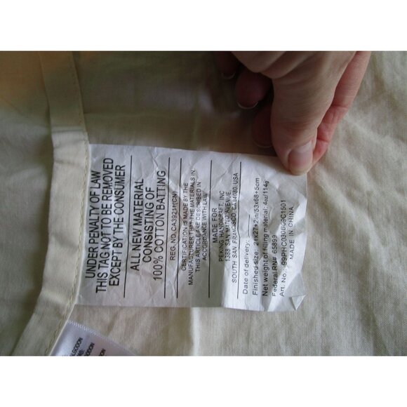 JCP Home Floral Quilted Pillow Sham Cotton Vintage Cottage Chic Decor - Picture 7 of 11